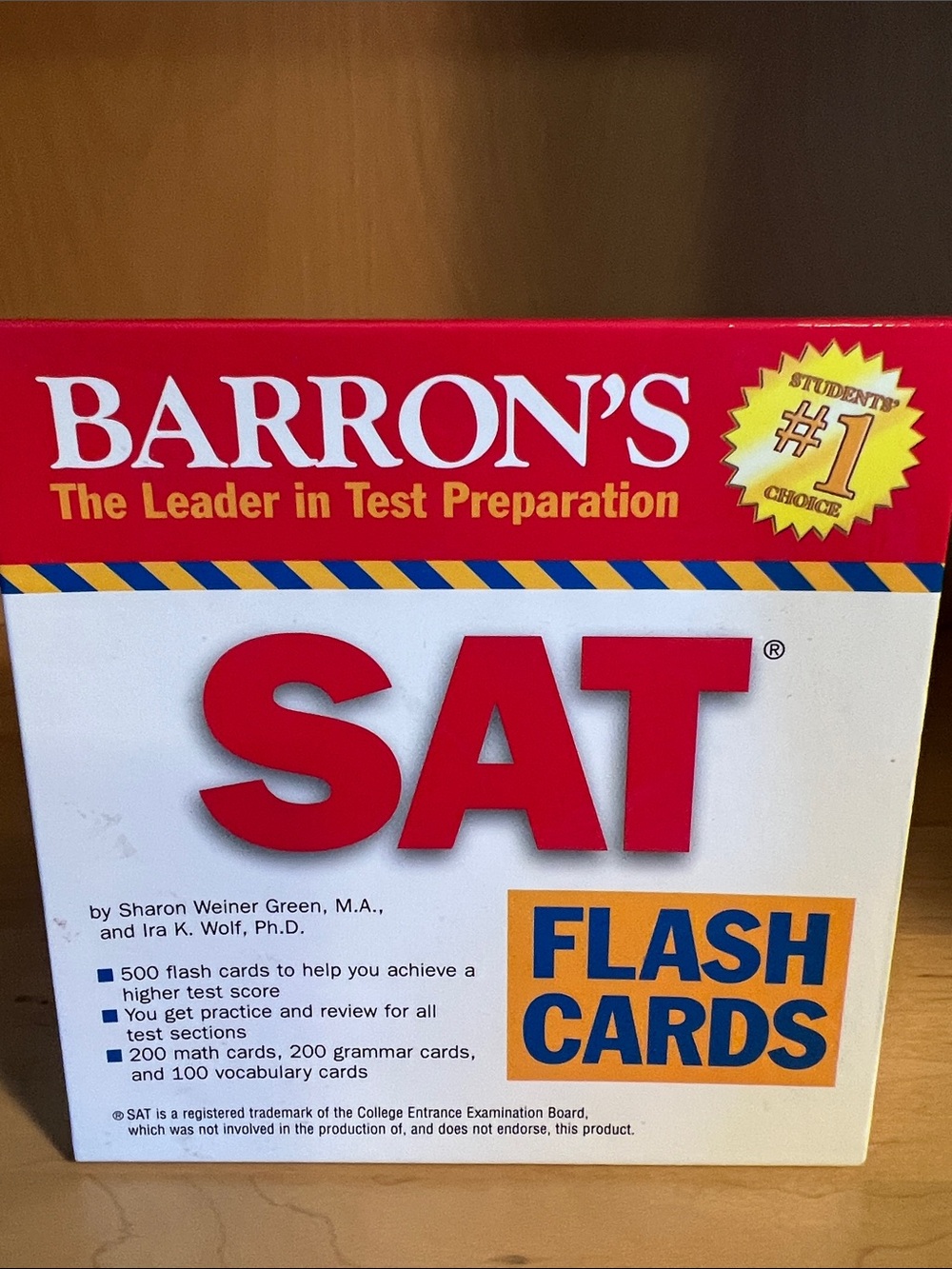 Barron's SAT Flash Cards
